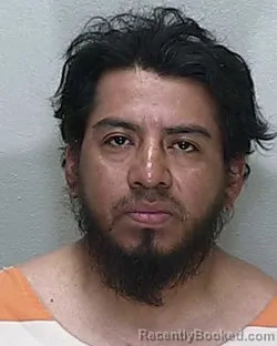 Mugshot of ELIAS BAUTISTA GONZALEZ booked in Marion County, Florida on June 13, 2026