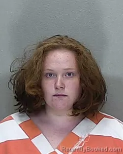 Mugshot of KATELYNN ELIZABETH AMOS booked in Marion County, Florida on June 13, 2026