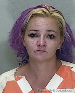 Mugshot of JENELLE AMBER WOLFE booked in Marion County, Florida on June 14, 2026