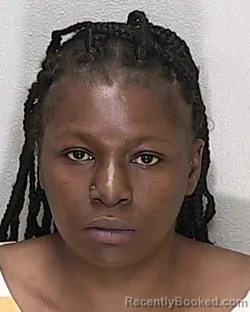 Mugshot of AMETRIUS NA'SHEA SMALLS booked in Marion County, Florida on June 15, 2026