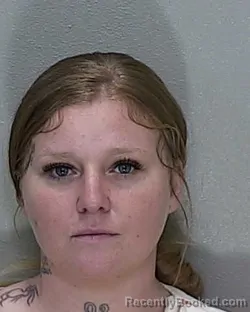 Mugshot of MARISSA C GARRETT booked in Marion County, Florida on June 15, 2026