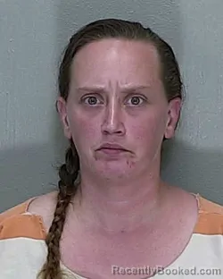 Mugshot of TABITHA LOUISE HARRIS booked in Marion County, Florida on June 16, 2026