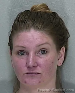 Mugshot of AMBER LYNN CASTELLANA booked in Marion County, Florida on June 16, 2026