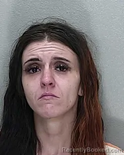 Mugshot of JESSICA CHRISTINE HARDAWAY booked in Marion County, Florida on June 16, 2026