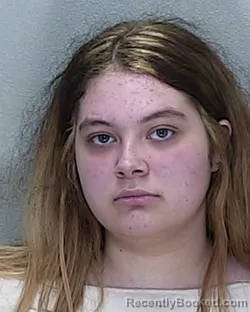 Mugshot of BAILEY WHITE booked in Marion County, Florida on June 16, 2026