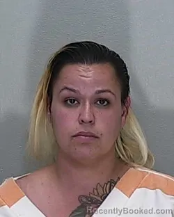 Mugshot of BERTA CLAUDIA RODRIGUEZ SABIDO booked in Marion County, Florida on June 17, 2026