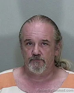 Mugshot of DAVID SHANE HALBROOK booked in Marion County, Florida on June 17, 2026