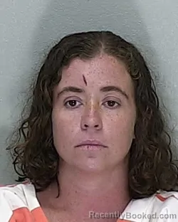 Mugshot of JESSICA MARIE PACITTI booked in Marion County, Florida on June 18, 2026