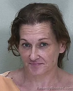 Mugshot of MANDY LYNN LAMBERT booked in Marion County, Florida on June 18, 2026