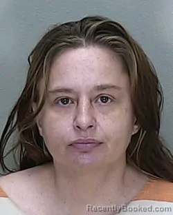 Mugshot of AMANDA RUBY CAMPBELL booked in Marion County, Florida on June 18, 2026