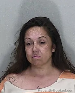Mugshot of BEVERLY KATRINA CANTERO booked in Marion County, Florida on June 18, 2026