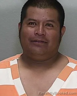 Mugshot of GILBERTO BARRIENTOS-RUBIO booked in Marion County, Florida on June 19, 2026