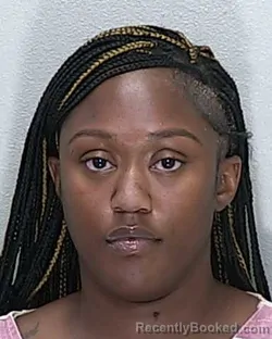 Mugshot of AKIRA CHARMAYNE HODGE booked in Marion County, Florida on June 20, 2026