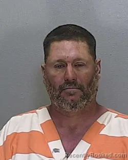 Mugshot of SHAUN LEWIS SENTZ booked in Marion County, Florida on June 21, 2026
