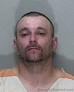 Mugshot of BRANDON DALE THOMPSON booked in Marion County, Florida on June 21, 2026