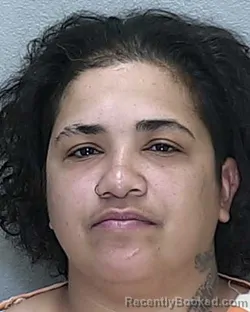 Mugshot of MAGDALIS MILAGDROS MOREL booked in Marion County, Florida on June 21, 2026