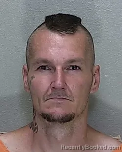 Mugshot of FRANK WESLEY ARROWOOD ROGERS booked in Marion County, Florida on June 22, 2026