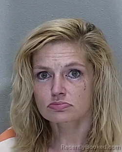 Mugshot of NICOLE LYNN HAMILTON booked in Marion County, Florida on June 22, 2026