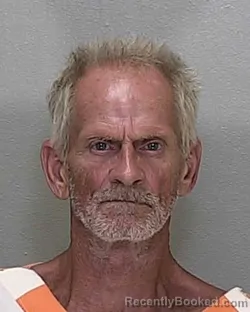 Mugshot of KENNETH WAYNE RHODES booked in Marion County, Florida on June 23, 2026