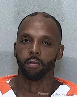 Mugshot of TEVIN DION MOZELL booked in Marion County, Florida on June 23, 2026