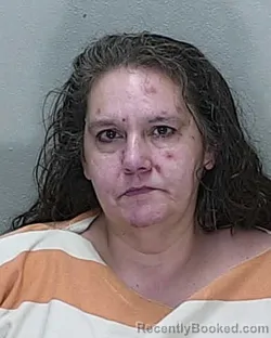 Mugshot of ELIZABETH RENEE ESTEP booked in Marion County, Florida on June 24, 2026