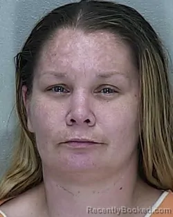 Mugshot of ALICIA SKYE REDWOOD booked in Marion County, Florida on June 24, 2026