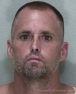 Mugshot of MICHAEL ALLEN HENRY booked in Marion County, Florida on June 24, 2026