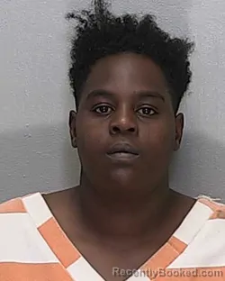Mugshot of ASHLEY FYDERKIA DOUGLAS booked in Marion County, Florida on June 25, 2026