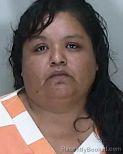 Mugshot of OFELIA MARGARITA MIJANGOS REYES booked in Marion County, Florida on June 26, 2026