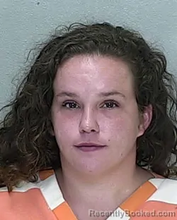 Mugshot of MEAGAN NICOLE KENYON booked in Marion County, Florida on June 27, 2026