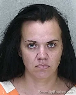 Mugshot of KRYSTA KAY BUSHNELL booked in Marion County, Florida on June 27, 2026