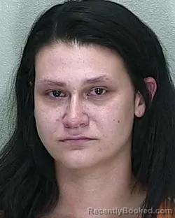 Mugshot of SHANIA JOYCE ZECCARDI booked in Marion County, Florida on June 28, 2026