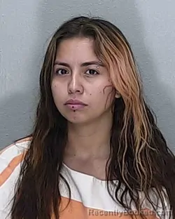 Mugshot of KARLA JULISSA VILLA RODRIGUEZ booked in Marion County, Florida on June 29, 2026