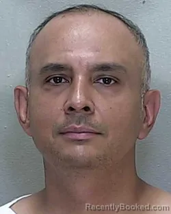 Mugshot of ANGEL MARTIN ORTEGON-MANOSALVA booked in Marion County, Florida on June 29, 2026