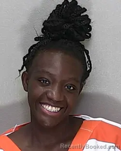 Mugshot of ERNECIA FREDRICKA HILL booked in Marion County, Florida on June 30, 2026