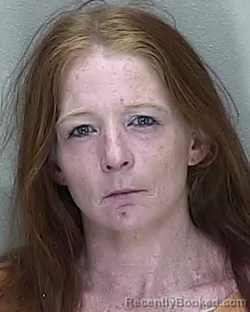 Mugshot of HOPE ELIZABETH WRIGHT booked in Marion County, Florida on July 1, 2026