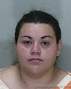Mugshot of MARGIORIT MORALES PINEDA booked in Marion County, Florida on July 1, 2026