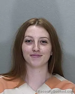 Mugshot of ASHLEY BELLE DAUGHERTY booked in Marion County, Florida on July 1, 2026