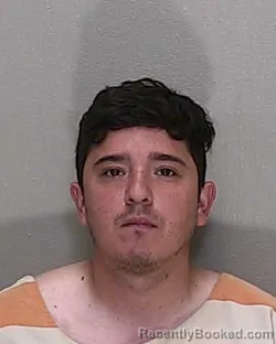 Mugshot of ABRAHAM LUCAS MORALES TORRES booked in Marion County, Florida on July 2, 2026