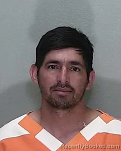 Mugshot of CESAR GUILLERMO RIVERA VERA booked in Marion County, Florida on July 2, 2026