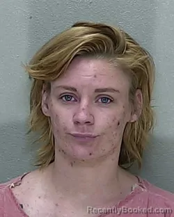 Mugshot of ANASTACIA JEAN HOLLAND booked in Marion County, Florida on July 21, 2026