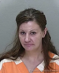 Mugshot of RACHAEL LYNN MCCOLGAN booked in Marion County, Florida on July 21, 2026