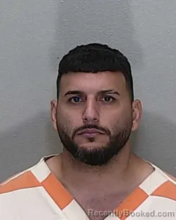 Mugshot of LAZARO SANCHEZ HERRERA booked in Marion County, Florida on July 21, 2026