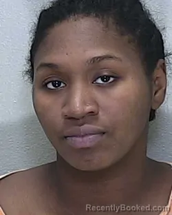 Mugshot of SYL'NETRELL TY'AZAH M WOODEN booked in Marion County, Florida on July 22, 2026