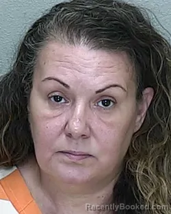 Mugshot of AMANDA CRUZ booked in Marion County, Florida on July 22, 2026