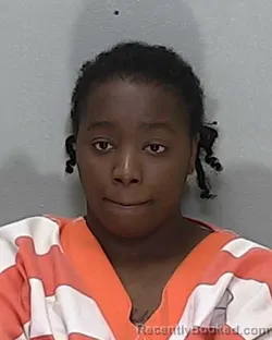 Mugshot of Damia Charvae Curtis booked in Marion County, Florida on July 26, 2026