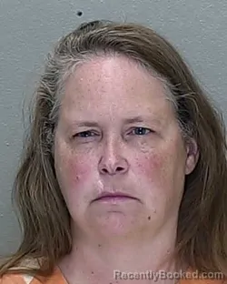 Mugshot of Laurie D Webb booked in Marion County, Florida on July 27, 2026