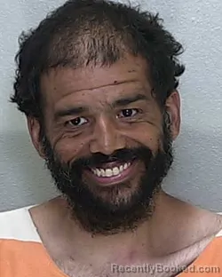Mugshot of Richard Alicea Martinez booked in Marion County, Florida on July 27, 2026