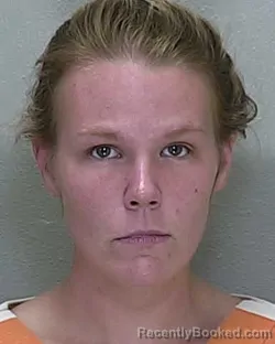 Mugshot of Katherine Michelle Hexham booked in Marion County, Florida on July 28, 2026