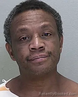 Mugshot of Reginald Trent Grubbs booked in Marion County, Florida on July 30, 2026